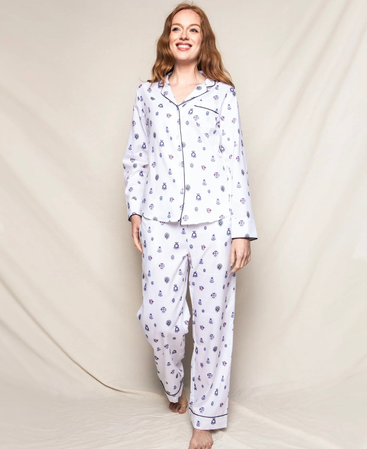 Women’s Regal Crests Pajama Set